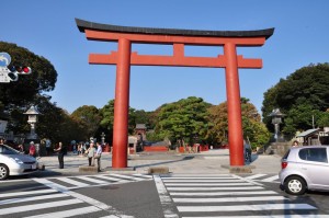 Hachimangu entrance