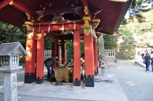 Hachimangu washing water