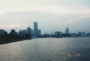 Minato Mirai 21 from the ship Hikawa Maru