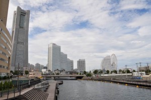 View of Minato Mirai 21 from near Sakuragicho