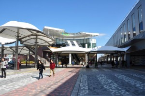 koshigaya-lake-town-station-outside